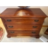 Image 2 : Gibbard Solid Cherry Vanity Dresser with Oval Mirror