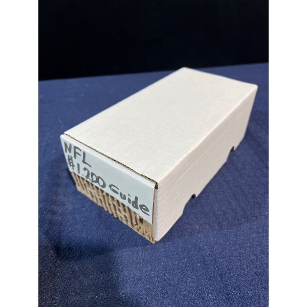 Box of NFL Cards majority are Panini 2021