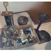 Image 1 : Collection of Trophies- Tallest:12 W, 6 D, 23 T, Metalware- Pillar Stand 16 T 
