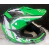 Image 3 : NEW FULMER MX Helmets - Youth XL Pink w/  Youth Size M Green