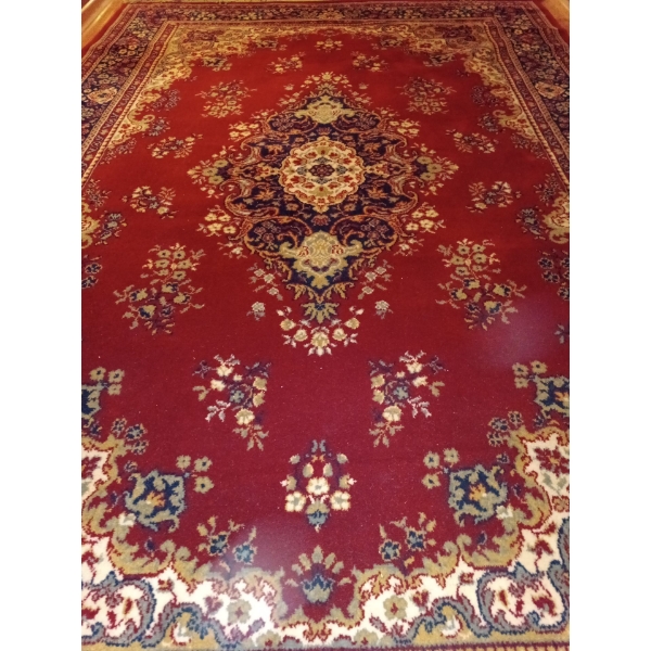 Amara 100% Pure Worsted Wool Area Rug/ Carpet Made by Eatons Pattern 823 R  Size 5.7 x 8.3