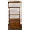 Image 1 : Antique Hardwood Open Display Shelving 39Wx 13Dx87H