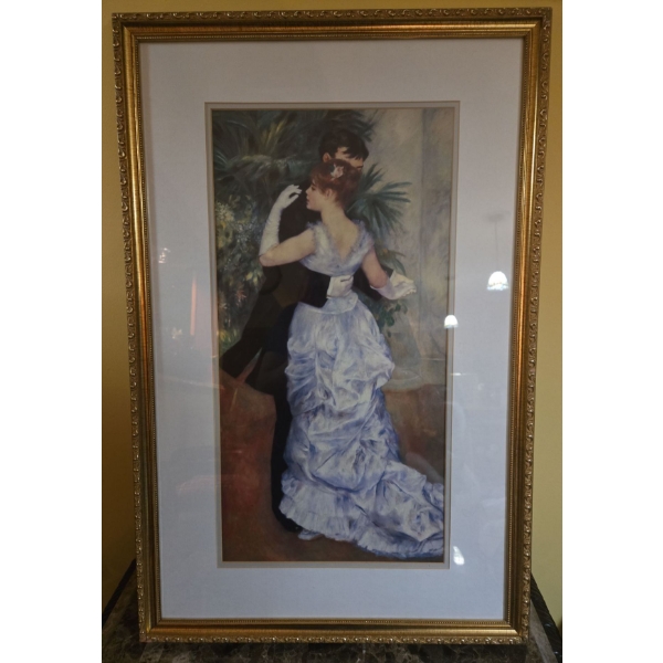 Framed Waltz Print - 21x32