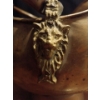 Image 3 : Large Copper Coal Scuttle w/ Porcelain Handle 
