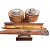 Image 1 : Plates, Cups, Hat Boxes, Wood Shelves and Hardware Pieces