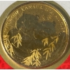 Image 1 : 2019 Canadian $8 Pandas A Golden Gift of Friendship Fine Silver Gold Plated Coin