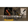Image 1 : Garage Essentials - 4 Foot Level Flash Lights Tool Tote w/ Contents & more