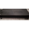 Image 1 : Black TV Stand 58.5 w, 14 h, 22 d w/ Lower Shelf