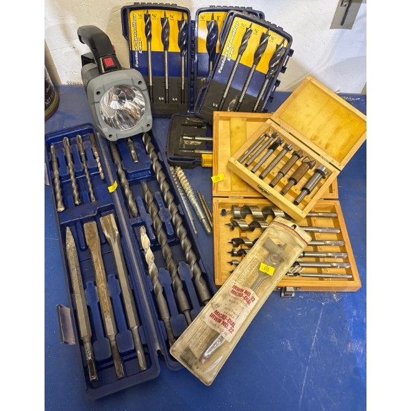 Heavy Duty Hammer Drill /Router Bit Collection - IRWIN & More 