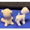 Image 2 : Precious Moments Figurine - 'Baby Bear w/ Lamb ' 3L