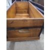 Image 5 : Rustic Wooden Blanket Box 38 w 16 d 15 1/2 h