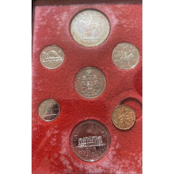 1973 Specimen Set With 50% Silver Dollar 