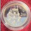 Image 2 :  2000  Les Voltigeurs de Québec Canadian 5-Cent Coin 92.5% Silver 3.95 Grams