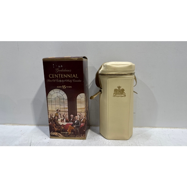 Gooderham's Centennial Rare Old Canadian Whiskey 710ml - Sealed 1962