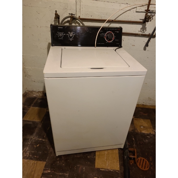 Admiral Heavy- Duty Top Load Extra 42 T, 27 L, 26 W Large Capacity Plus Washing Machine, Untested 