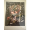 Image 2 : Surrealist stone lithograph, signed K P, believed to be Amercian surealist artist, Kate Pears