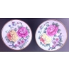 Image 4 : Decorative Set Featuring Floral Plates, Crystal Accents, and Pink Accessories