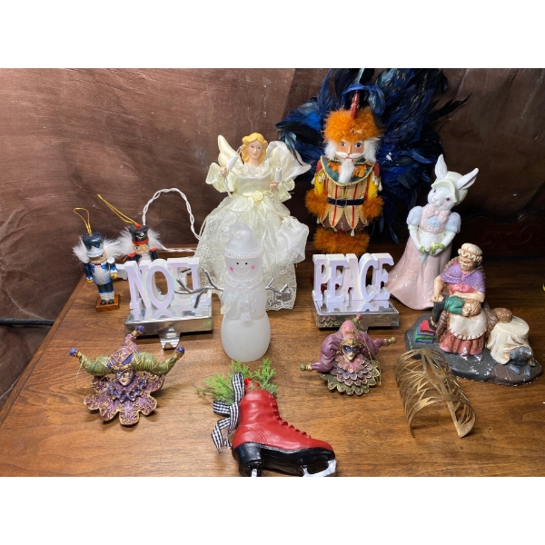 Assorted Home Decor Collection #2, Incl. Various Holiday Items 