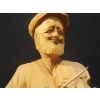 Image 10 : Caron Woodwork Wooden Sculptures, Tall Wooden Lad and Hand Carved Wooden Box