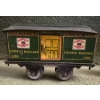 Image 4 : Antique American Flyer Line Wind-Up Train & Train Cars (Very Old) 