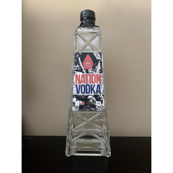 Rig Hand Distillery Premium Nation Vodka Bottle #97 Geoff Stewart Private Collection 750ml 40%