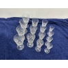 Image 2 : Crystal Stemware - 4 Tall, 3 Medium, 4 Short, 4 Tiny