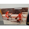 Image 2 : Framed Bobby Hull vs. Roger Crozier Hockey Photo Display