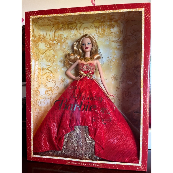  2014 holiday Barbie limited edition, new inbox