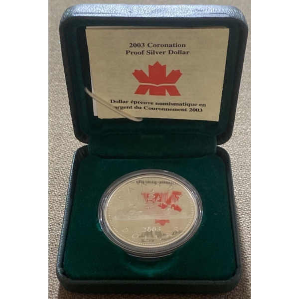 2003 Voyageur Fine Silver Dollar 25.175 Grams