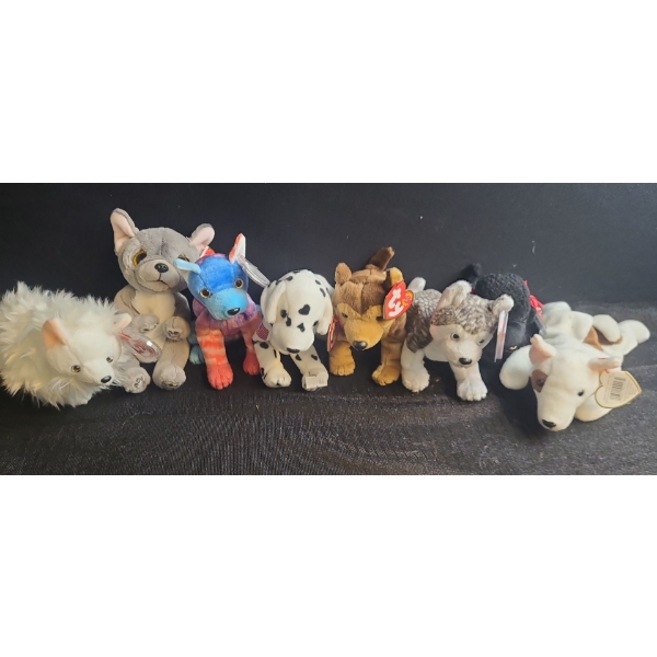 Beanie Babies- Assorted Including: Hodge Podge, Rescue, Gigi, Butch and More!