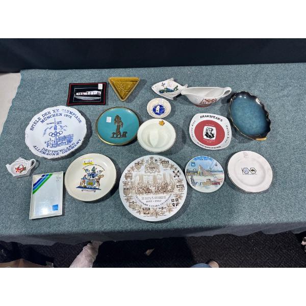 Ashtrays & Plates