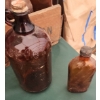 Image 3 : Glass Bottles, Jars, Square Glass Blocks and Ceramic Teapot