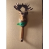 Image 4 : Brass Moose Wall Hangings and Hooks with Keys