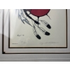 Image 5 : Kurt Flett Northern Lites Promotions 1993 Trio Of Original Navajo Artwork Framed Collection 17"X20"