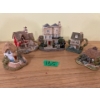 Image 1 : Lilliput Lane Collection: Thimble Cottage, Victoria Cottage, Kensington Gardens, Granny's Bonnet