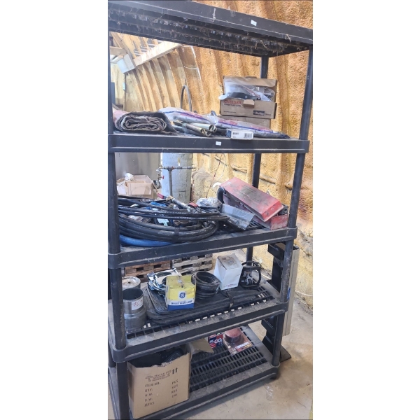 Hose, Lights, Power Take Off & More w/ Shop Shelf 