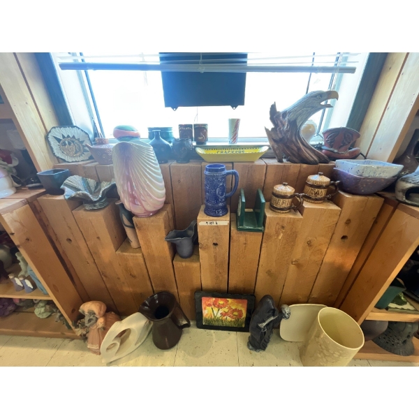 all ceramic items and rack included