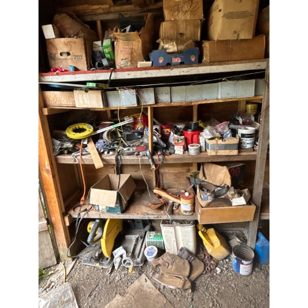 Large Lot of  miscellaneous items, power cords fittings, tons of items bring boxes to load it out