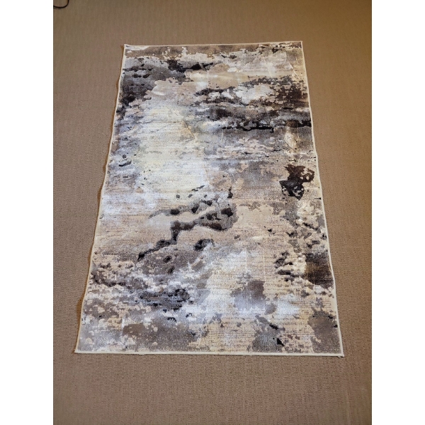 DYNAMIC RUGS - Beautiful Abstract Print Rug - 4ftx6ft - Incredibly Soft 100% Viscos 