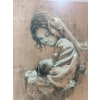 Image 5 : Mother Holding Child Painting (14" X 12")