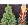 Image 3 : Festive Set: Wooden Santa, Mini Frosted Tree, and Digital Ornament
