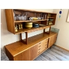 Image 6 : Vintage teak, buffet, & Hutch in amazing well kept condition with lots of close able storage. This b