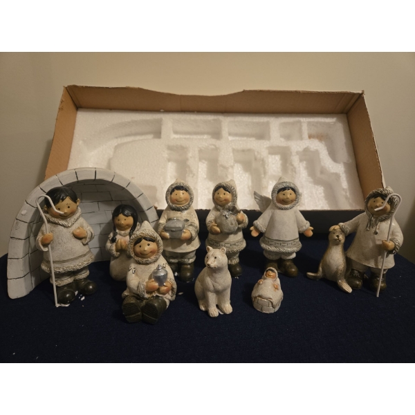Inuit Nativity Scene 