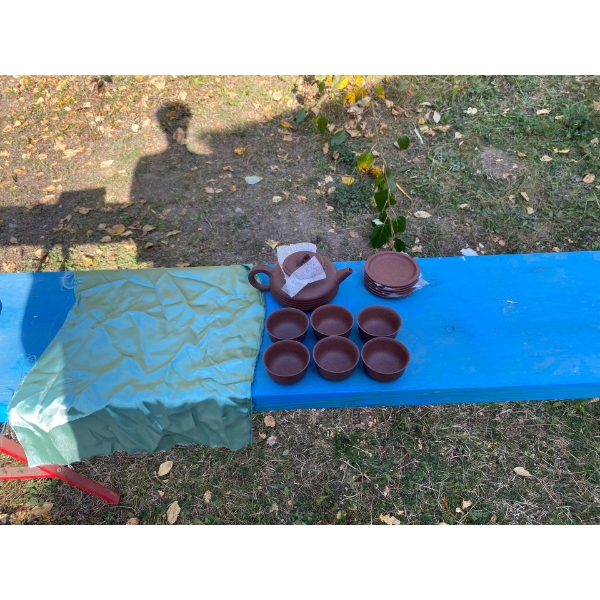 Ceramic Tea Pot & Set