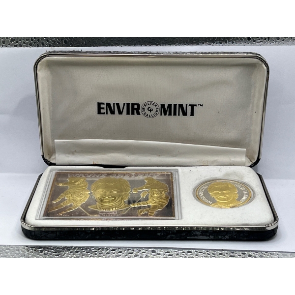 Envir Mint Wayne Gretzky Silver Bar & Coin .999 139.966g