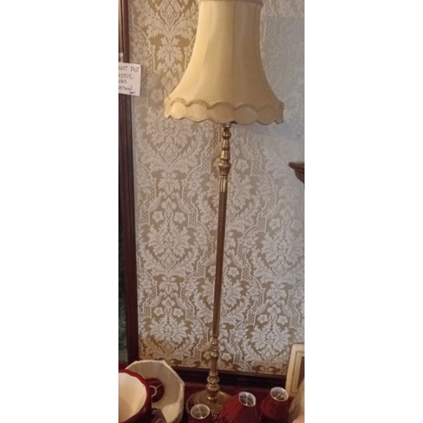 Set of Tall Lamp Plus Lamp Shade Collection - Lamp is 67T 