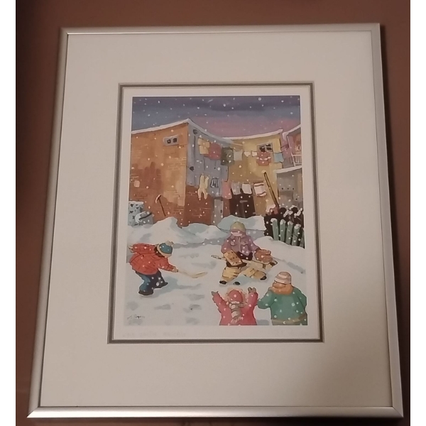 Leon Partee P.T. Paquinn Festive Winter Art 10x12