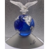 Swarovski Crystal Plant Vision 2000 Dove on Top of Plant Earth 
