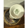 Image 5 : 6 Assorted Antique Tea Cups w/ Handmade Wood Shelf 24T