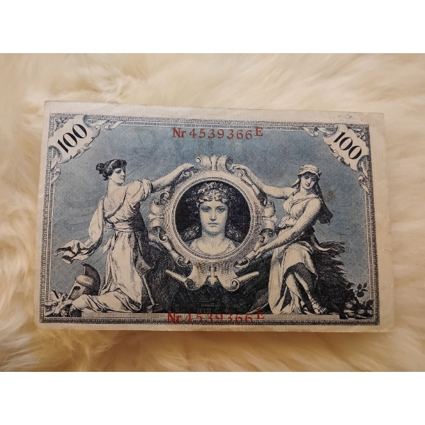 1908 Reichsbanknote 100